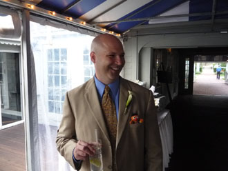 Ernie at the wedding